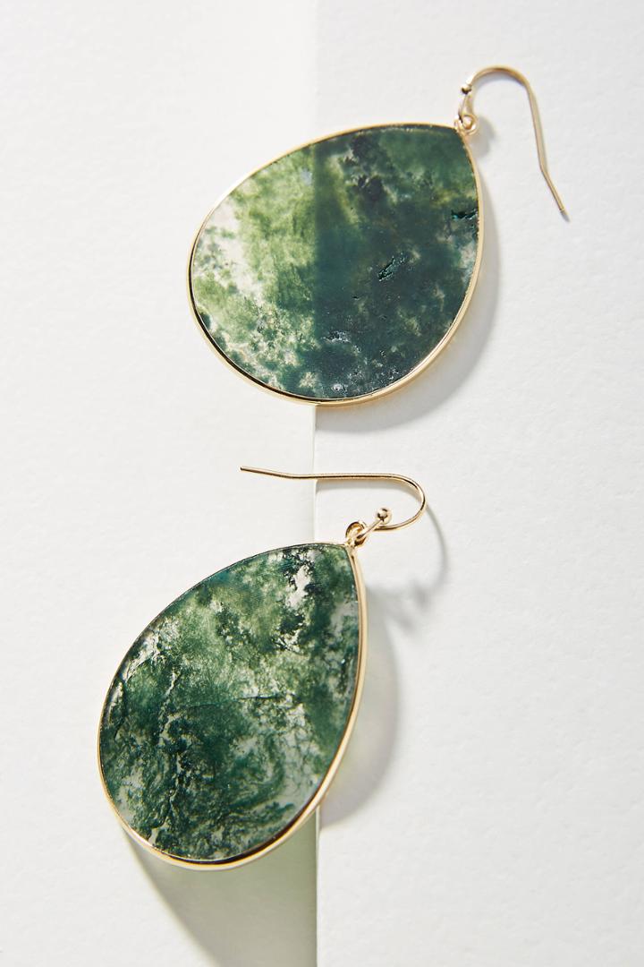 Anthropologie Pebbled Path Drop Earrings