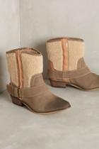 Kelsi Dagger Tempest Shearling Booties Taupe