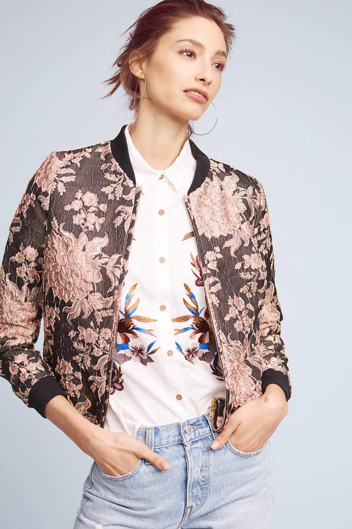 Helene Berman London Brocade Bomber