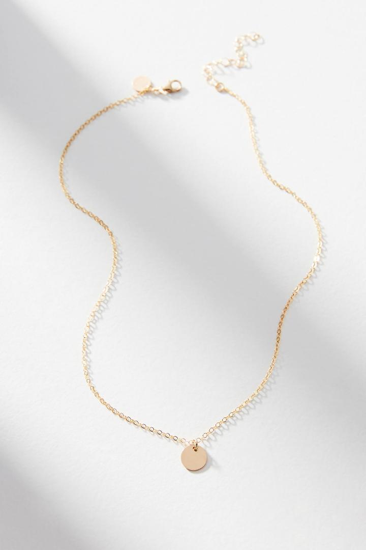 Pixley Pressed Mini Classic Disc Necklace