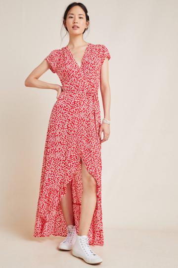 Xix Palms Rome Wrap Maxi Dress