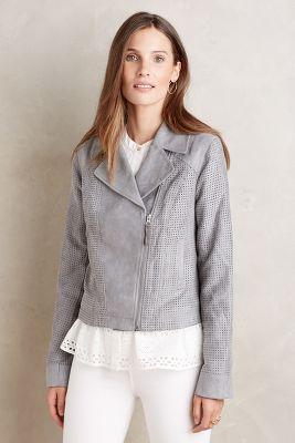 Hei Hei Vegan Suede Moto Jacket