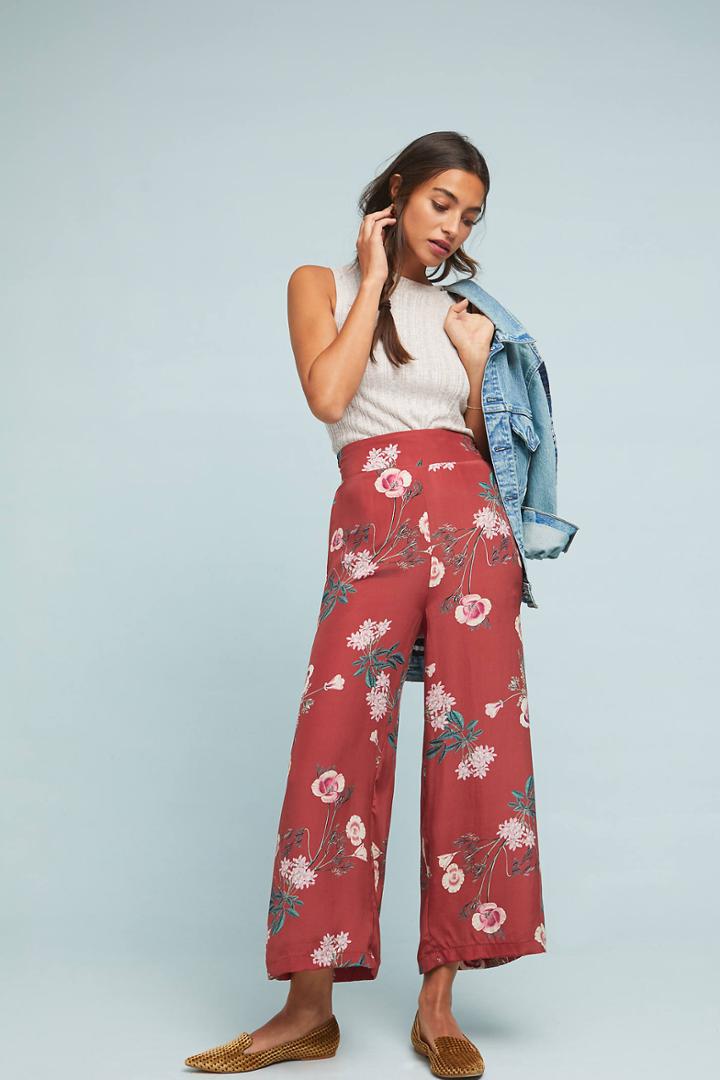 Dolan Left Coast Waverly Silk Pants