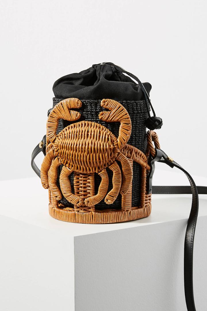 Aranaz Kailani Crustacean Basket Bag