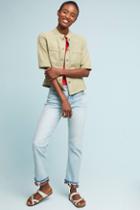Pilcro And The Letterpress Pilcro Pommed High-rise Slim Straight Jeans