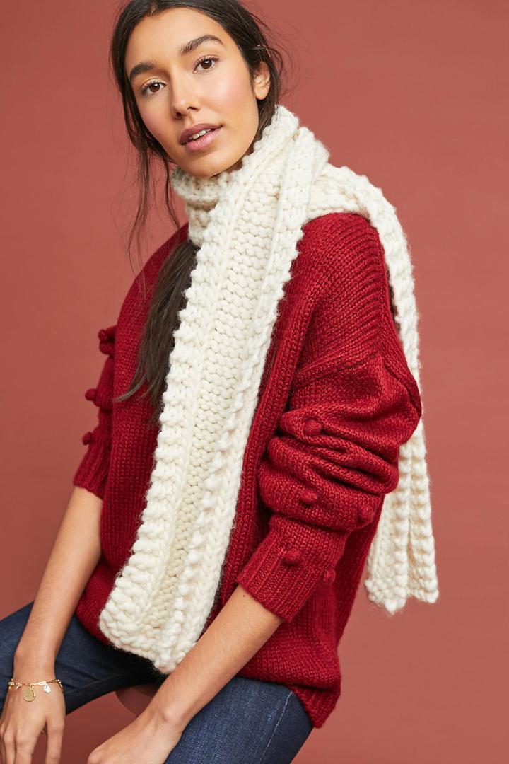 We Are Knitters X Anthropologie Scarf Knitting Kit