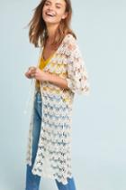 Anthropologie Josephine Crocheted Kimono