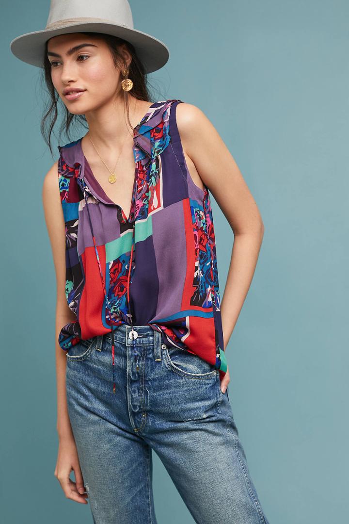 Maeve Anderson Sleeveless Top