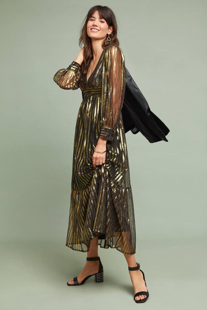 Antik Batik Chai Striped Dress
