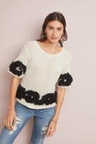 Akemi + Kin Tufted Hand-knit Sweater
