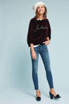 Mother The Stunner Ankle Fray High-rise Skinny Jeans