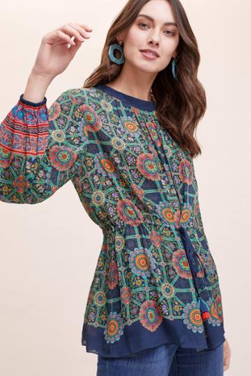 Tanvi Kedia Hypatia Geometric Tunic