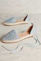 Jasper & Jeera Rosecut Espadrilles Light Blue