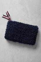 Anthropologie Shearling Pouch