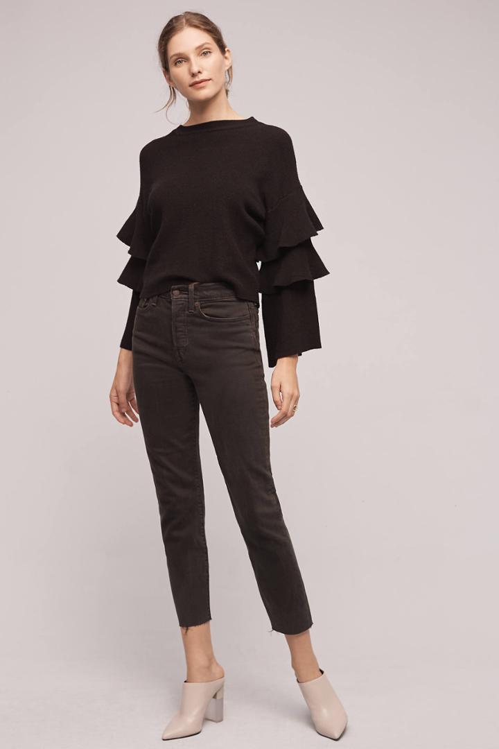 Anthropologie Barnemme Tiered Pullover