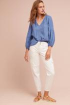 Sanctuary X Anthropologie Terrain Eyelet Cropped Pants