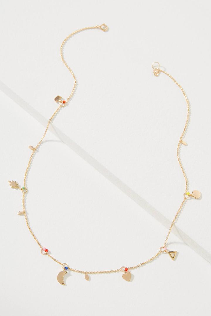 Scosha 10k Gold Novelty Charm Necklace