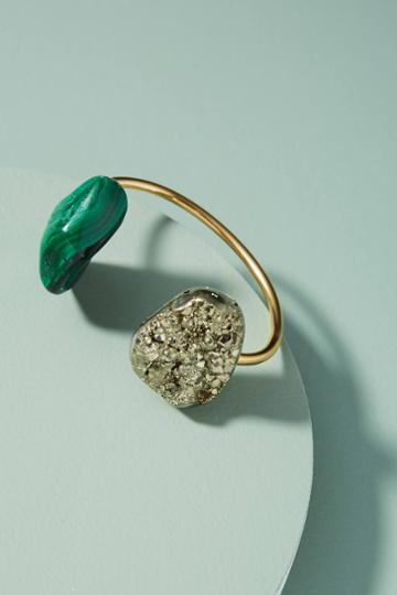 Seraphine Design Dual Stone Cuff Bracelet
