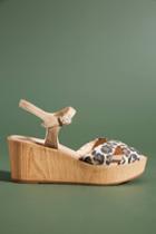 Maypol Leopard-print Wedge Sandals