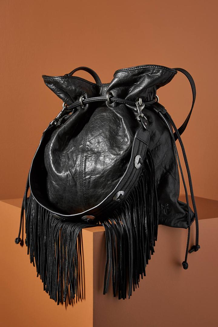Frye Sacha Fringed Slouchy Tote Bag