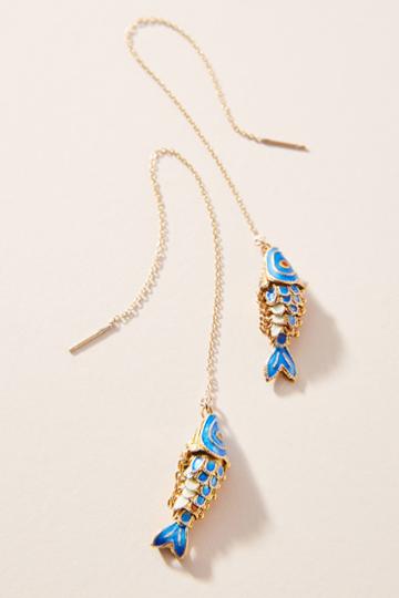 Nst Studio Fish Threader Earrings