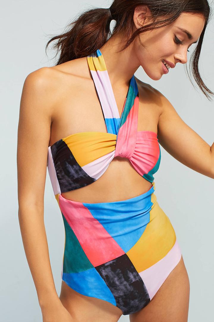 Mara Hoffman Cleo Cut-out One-piece Swimsuit