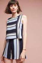 Joa Seaside Striped Romper