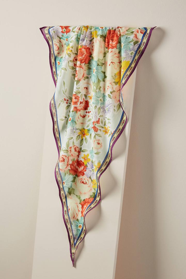 Anthropologie Gretchen Printed Scarf