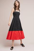 Mara Hoffman Colorblocked Corset Dress