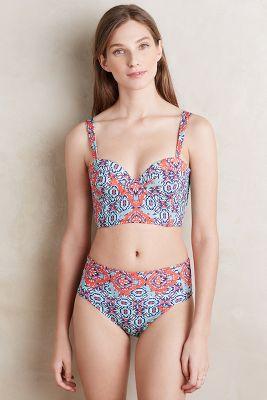 Saha Boho Bottoms Red Motif