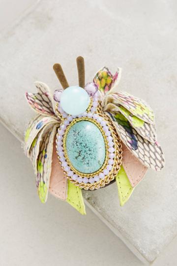 Bea Valdes Scarabee Bug Brooch