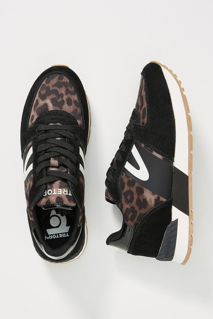 Tretorn Loyola Leopard-printed Sneakers