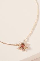 Elizabeth Stone Starburst Necklace
