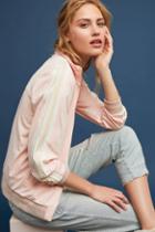 Maeve Striped Track Jacket