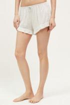 Saturday/sunday Ruffled Floral Sleep Shorts