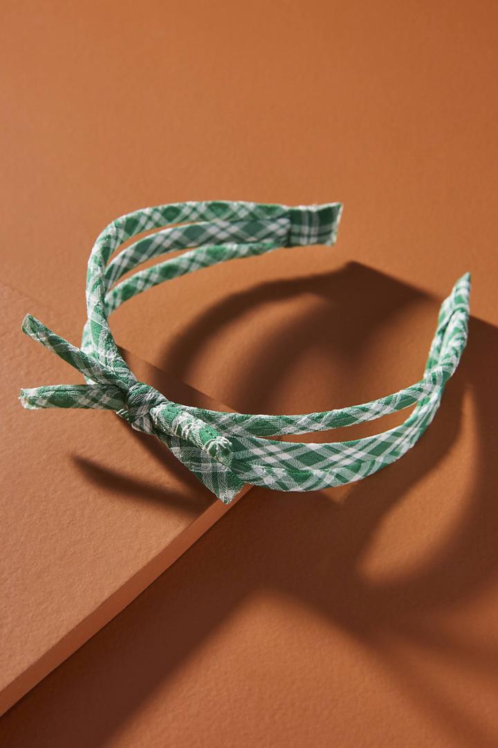 Anthropologie Alice Layered Bow Headband