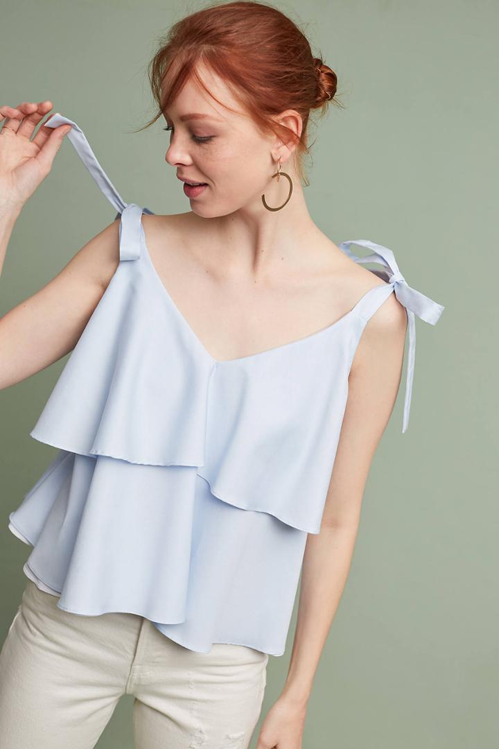 Prose & Poetry Reshma Ruffled Top