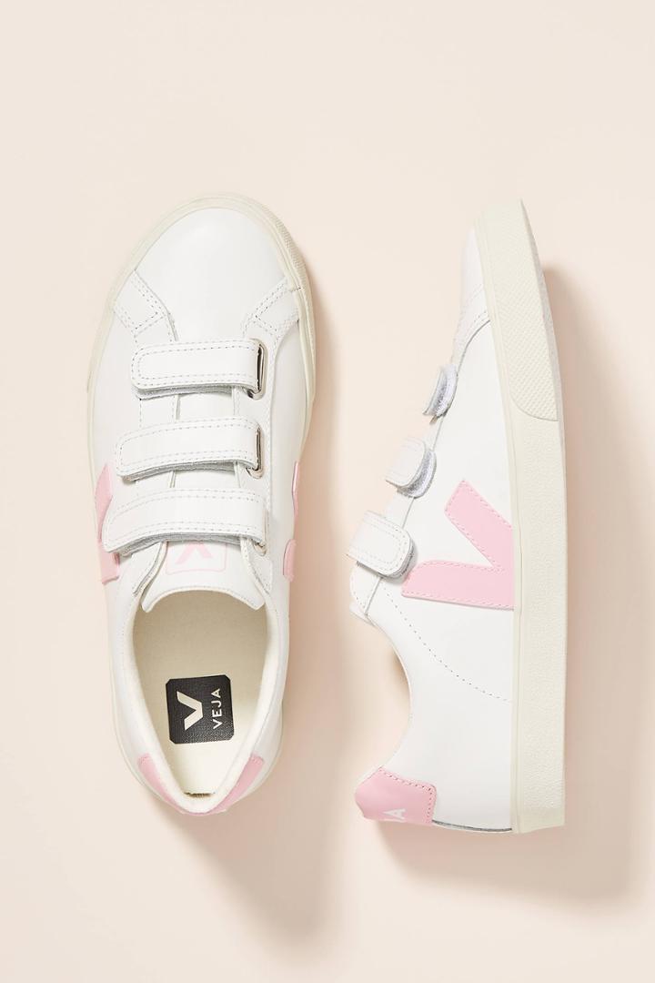 Veja Pink Low-top Sneakers