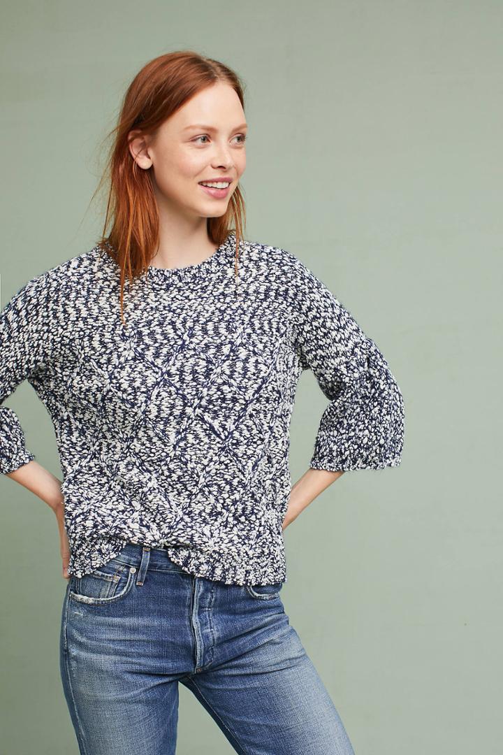 Moth Maggie Marled Pullover
