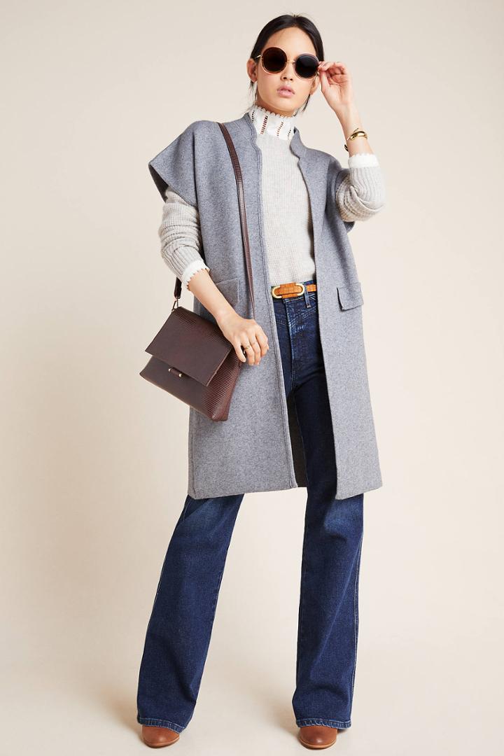 Anthropologie Lisette Cozy Wrap