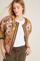 Maeve Needlepoint Bomber Jacket