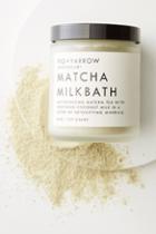Fig + Yarrow Matcha Milk Bath Jar