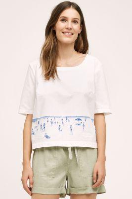 Anthropologie Coronado Top
