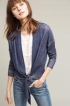 Raffi Cottiard Tie-front Cardigan