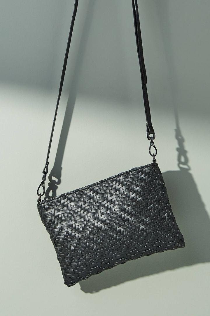 Deux Lux Eldridge Woven Crossbody Bag