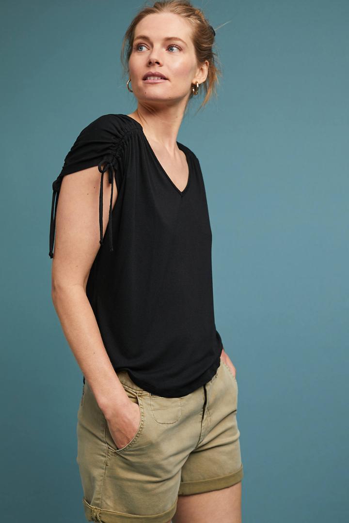 Amadi Casual Drawstring Tee