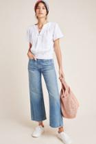 Pilcro And The Letterpress Pilcro Chambray Peasant Blouse