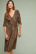 Faithfull Leopard Wrap Dress
