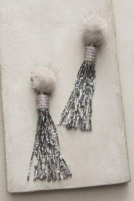 Mignonne Gavigan Jackie Grey Tassel Drops