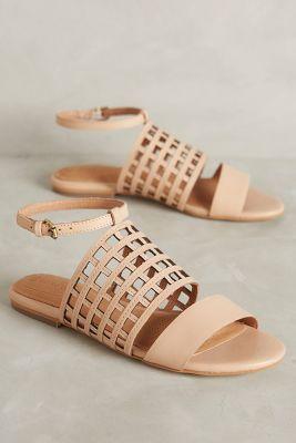 Corso Como Caged Sandals Nude